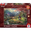 Puzzle 1000 pieces Disney - Kinkade : Mulan, Blossoms of Love