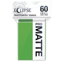 60 pochettes Eclipse Pro-Matte Format Japonais - Vert Citron - Ultra Pro