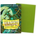 60 Olive Matte Japanese Size Sleeves - Dragon Shield