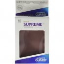 60 Brown Matte Supreme UX Japanese Size Sleeves - Ultimate Guard
