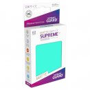 60 Teal Matte Supreme UX Japanese Size Sleeves - Ultimate Guard