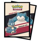 65 Standard-Sized Pokémon Snorlax and Munchlax Sleeves - Ultra Pro