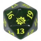 The Brothers' War D20 Spindown Giant Life Counter (Green)  - Magic