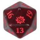 The Brothers' War D20 Spindown Giant Life Counter (Red)  - Magic