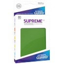 80 Green Supreme UX Standard Size Sleeves - Ultimate Guard
