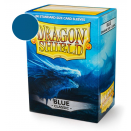 100 Classic Blue Standard Size Sleeves - Dragon Shield