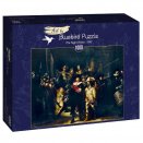 Puzzle 1000 pieces Art - Rembrandt : The Night Watch