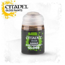 Pot of Shade Agrax Earthshade Gloss paint 24ml 24-26 - Citadel