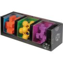 Coffret Trois Casse-Têtse bois