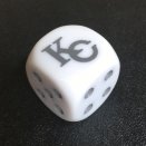 Kaiba Corp 6 sided dice - Yu-Gi-Oh!