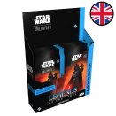 Display of 12 Legends of the Force Carbonite Edition Booster Packs - Star Wars Unlimited EN