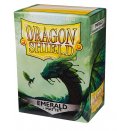 100 Matte Emerald Standard Size Sleeves - Dragon Shield