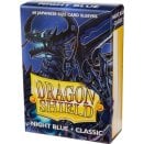 60 Night Blue Classic Japanese Size Sleeves - Dragon Shield