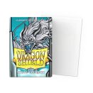 60 White Classic Japanese Size Sleeves - Dragon Shield