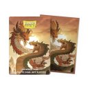 60 Woodsnake Dual Matte Art Japanese Size Sleeves - Dragon Shield