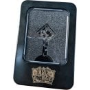 D6 key ring + Set of 7 Metal mini-dice