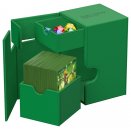 Flip'n'Tray Deck Case 100+ XenoSkin Green Monocolor - Ultimate Guard