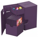 Flip'n'Tray Deck Case 100+ XenoSkin Purple Monocolor - Ultimate Guard