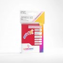 60 Red Prime Japanese Size 62 x 89 mm Sleeves - Gamegenic