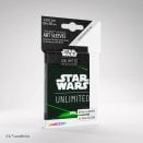 60 + 1 Star Wars Unlimited Card Back Green Art Sleeves 66 x 92 mm - Gamegenic