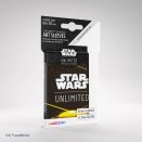 60 + 1 Star Wars Unlimited Card Back Yellow Art Sleeves 66 x 92 mm - Gamegenic
