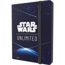 Casual Album 18-Pocket Side-Loading Card Black Blue Star Wars Unlimited- Gamegenic