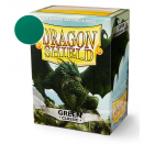 100 Green Classic Standard Size Sleeves - Dragon Shield