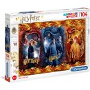 Puzzle 104 pièces Harry Potter - Harry, Ron et Hermione