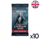 Innistrad: Crimson Vow Set of 10 Draft Booster Packs - Magic EN