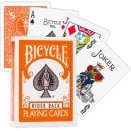 Jeu de 54 Cartes Poker Rider Back Dos Orange - Bicycle