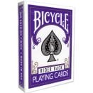 Jeu de 54 Cartes Poker Rider Back Dos Violet - Bicycle