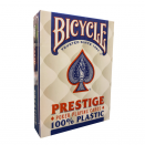 Jeu de 54 Cartes Poker Prestige Dos Bleu - Bicycle