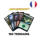 Aetherdrift Wholesale Lot of 150 Basic Lands - Magic FR