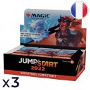 Set of 3 displays of 24 Jumpstart 2022 Booster Packs - Magic FR