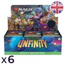 Unfinity Set of 6 Displays of 36 Draft Booster Packs - Magic EN