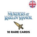 Murders at Karlov Manor Set of 10 Rare Cards - Magic EN