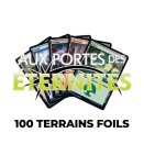 Edge of Eternities Wholesale Lot of 100 Foil Basic Lands - Magic FR