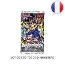 Set of 3 displays of 24 Invasion of Chaos Booster Packs (25th anniversary) - Yu-Gi-Oh! FR