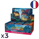 The Lost Caverns of Ixalan Set of 3 Displays of 36 Draft Booster Packs - Magic FR