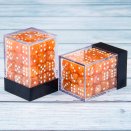 Set of 36 6-sided dices - 12 mm - Orange - Epic Forge