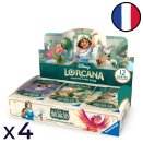 Set of 4 Displays of 24 Archazia's Island Booster Packs - Disney Lorcana FR