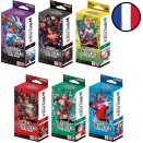 Set of the 6 Starter decks ST-23 to ST-28 - One Piece FR