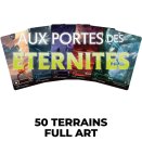 Edge of Eternities Wholesale Lot of 50 Full-Art Basic Lands - Magic FR