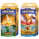 Set of the 2 Starter Decks Into the Inklands - Disney Lorcana FR