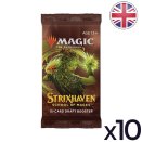 Strixhaven: School of Mages Set of 10 Draft Booster Packs - Magic EN
