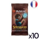 Strixhaven: School of Mages Set of 10 Draft Booster Packs - Magic FR