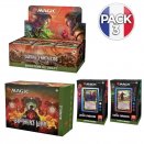 The Brothers' War Pack #3: Draft Boosters Display + Bundle + Set of the 2 Commander Decks - Magic FR