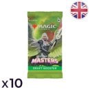 Commander Masters Set of 10 Draft Booster Packs - Magic EN