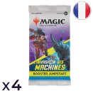 March of the Machine Set of 4 Jumpstart Booster Packs - Magic FR
