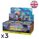 March of the Machine Set of 3 Displays of 36 Draft Booster Packs - Magic EN